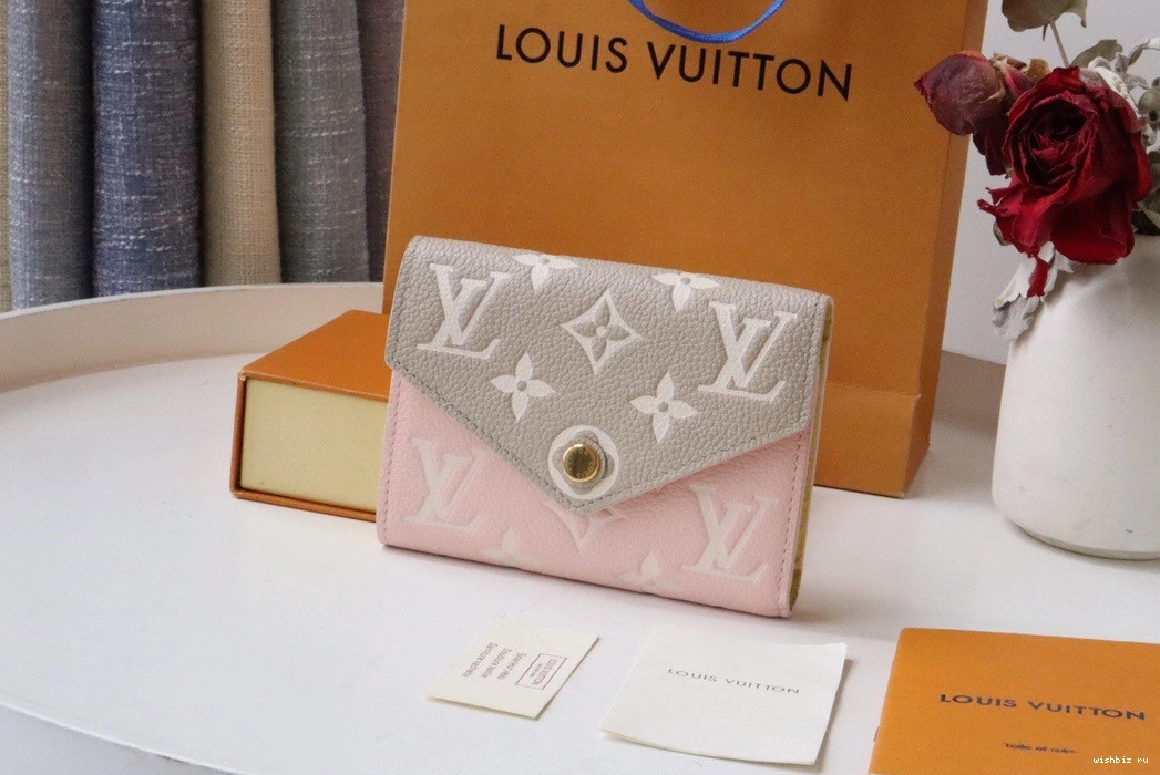 WIS VICTORINE Vuitton Louis Wallet 0819